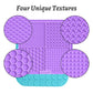 MateeyLife 2PCS Lick Mat for Dogs and Cats – Slow Feeder, Anxiety Relief, Suction Cup Design