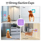 MateeyLife 2PCS Lick Mat for Dogs and Cats – Slow Feeder, Anxiety Relief, Suction Cup Design