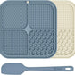 ChefAide 2 Pack Lick Mat for Dogs & Cats with Suction Cups – Slow Feeder, Anxiety Relief