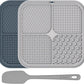 ChefAide 2 Pack Lick Mat for Dogs & Cats with Suction Cups – Slow Feeder, Anxiety Relief