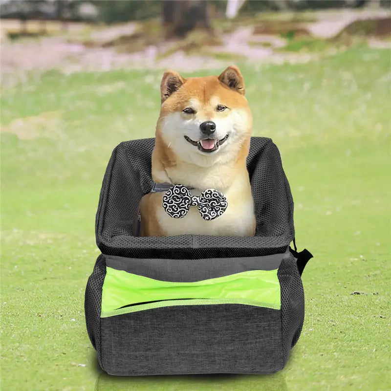 Bicycle Pet Carrier Bag – Portable Bike Basket for Dogs & Cats