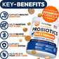 Petsology Probiotic Chews for Dogs – 250 Count | Digestive Enzymes, Prebiotics & Gut Health