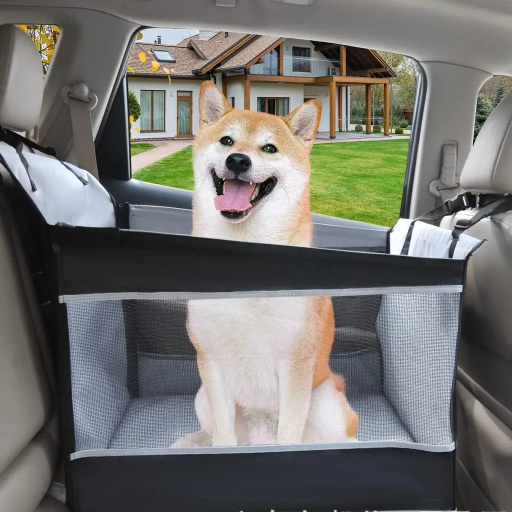 Dog Car Seat Extender – Travel Box for Large Dogs
