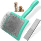 Extra-Long Pin Slicker Brush & Comb Set for Dogs | Doodles & Double Coats