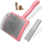 Extra-Long Pin Slicker Brush & Comb Set for Dogs | Doodles & Double Coats