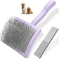 Extra-Long Pin Slicker Brush & Comb Set for Dogs | Doodles & Double Coats
