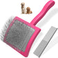 Extra-Long Pin Slicker Brush & Comb Set for Dogs | Doodles & Double Coats