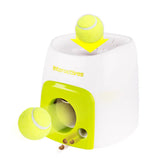 Dog Cat Treat Dispenser Tennis Ball – Food Reward Machine, No Electricity Needed