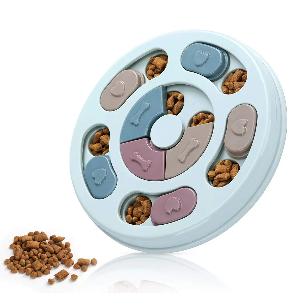 DR CATCH Dog Puzzle Toy | Sliding Treat IQ Game for Mental Enrichment