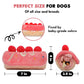 CHEWFFON Dog Snuffle Enrichment Toy - Food Theme Puzzle for Dogs