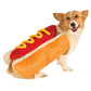 Hot Dog & Burger Pet Costume – Funny Outfit for Dogs & Cats