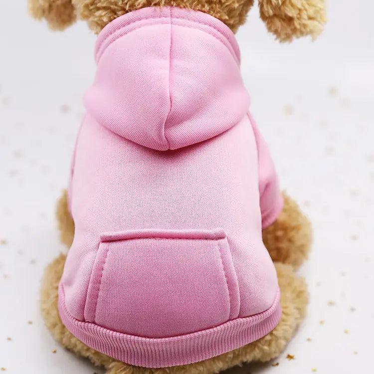 Urban Explorer Hoodie - Denim Pocket Pet Sweater