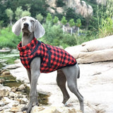 Reflective Cotton Dog Jacket – Warm & Safe Winter Coat for Pets
