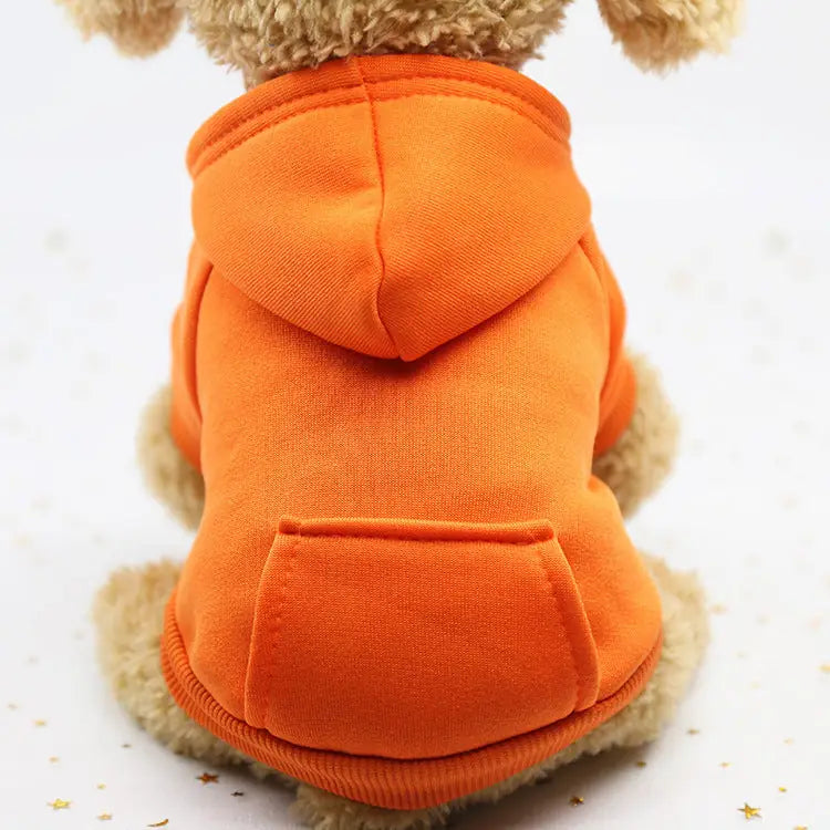 Urban Explorer Hoodie - Denim Pocket Pet Sweater