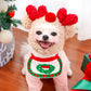 Festive Pet Set - Christmas Hat & Bib for Dogs and Cats