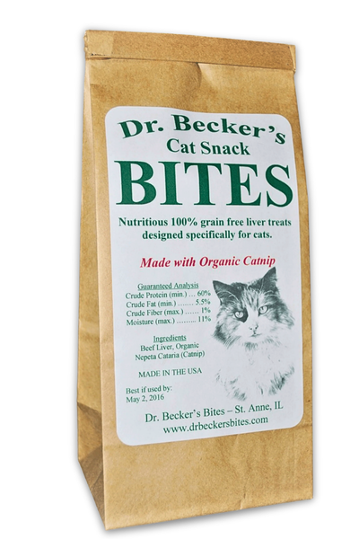 Dr. Becker's Organic Cat Snack with Catnip & Beef Liver