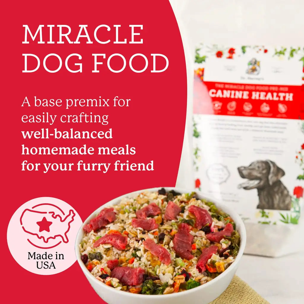 Dehydrated Dog Food Base Mix That Works Around Your Life