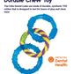 Petstages Dental Links Dog Chew Toy – Puppies &Adults, Strong Chewers, Multiple Textures & Rope