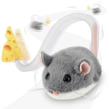 Interactive Cat Toy: 360° Rolling Mouse with Motion Sensor