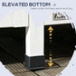 VEVOR Outdoor Cat House 2-story Wooden Feral Cat Shelter with Roof & Door Flaps