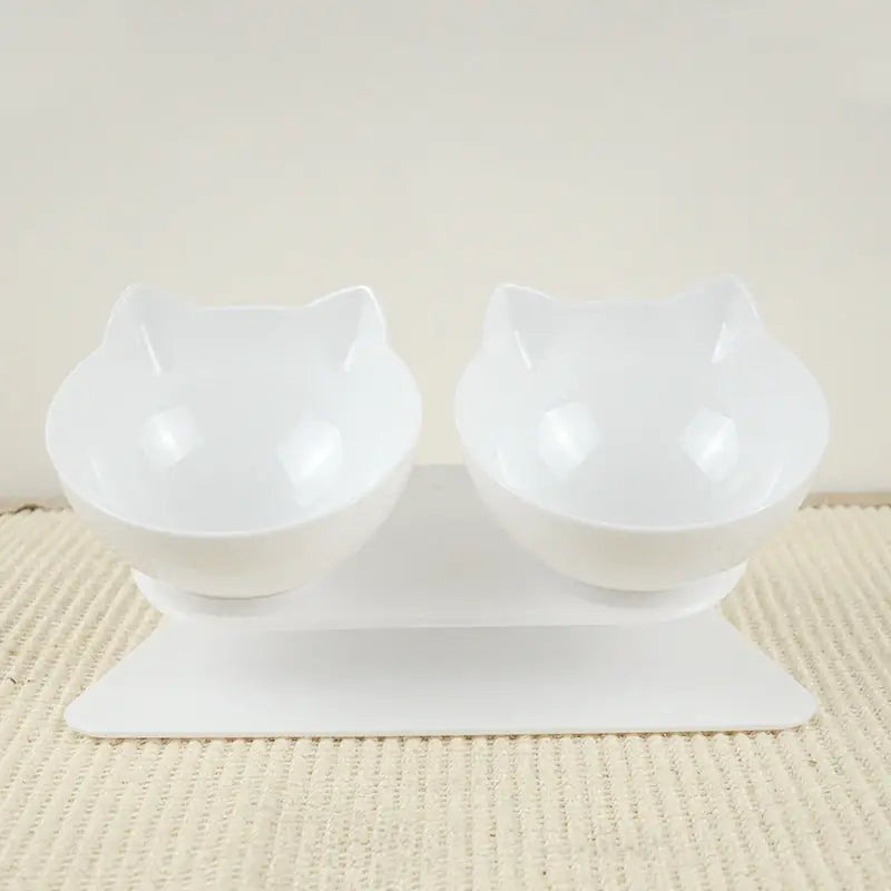 DuoDine Elevated Pet Feeder - Double Non-Slip Bowl Stand