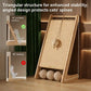 Cat Scratching Post with Sisal Rope & Teaser Balls – Wooden Frame Claw Care Toy