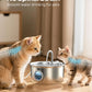 Best Cat Water Fountain for Picky Cats – 88oz Stainless Steel, LED Indicator, Quiet Pump, 4-Stage Filter