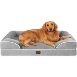 Memory Foam XL Dog Bed Orthopedic Bolster Waterproof