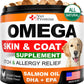 Omega 3 for Dogs – Fish Oil Supplement for Healthy Skin, Coat & Allergy Relief