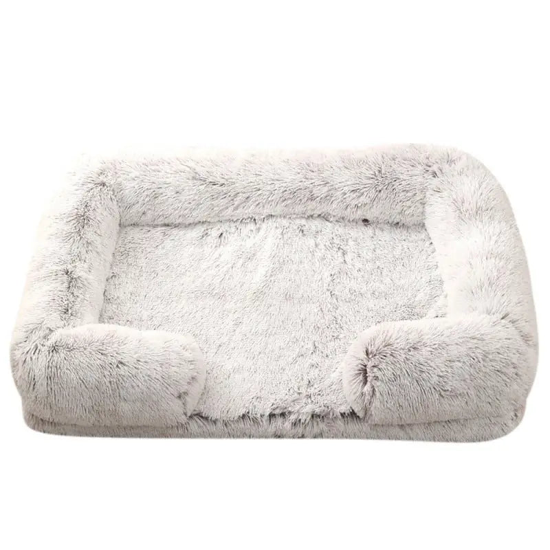 Plush Round Pet House – Winter Bed for Cats & Dogs