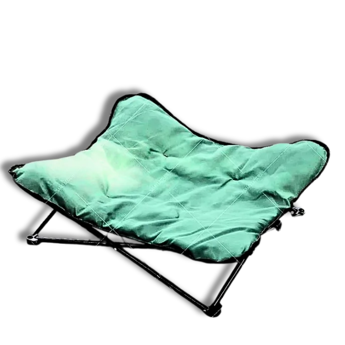 Portable Folding Pet Camp Bed – Outdoor Travel Mattress