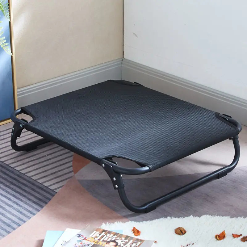 Hot Weather Summer Dog Bed – Foldable, Breathable Camp Bed for Medium & Large Dogs