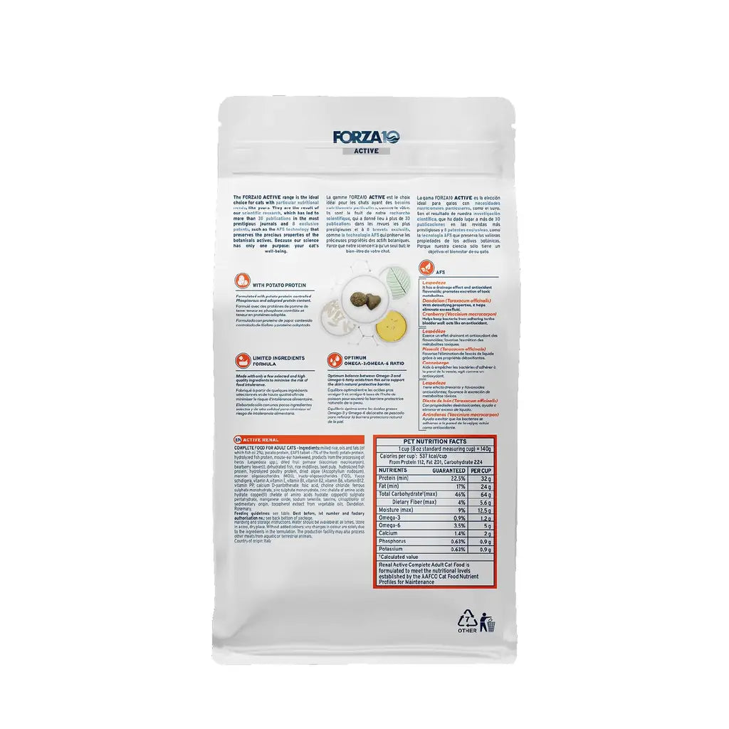Active Cat Renal – 1lb Kidney Support Formula for Cats
