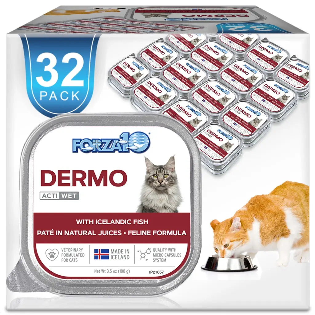 Actiwet Cat Dermo – 3.5oz (32 Pouches)