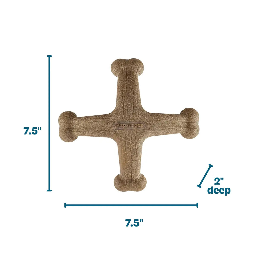 Pupstages Dogwood Calming Dog Chew Toy – Natural Relief for Moderate Chewers