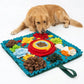 Adjustable Dog Snuffle Mat - Interactive Slow Feed Puzzle