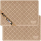 GORILLA GRIP Cat Litter Box Mat, Cushioned Coil Mesh Litter Trapping Mat, Scatter Control, Phthalate Free, Ultra Deep Catch Grooves, Easy Clean