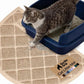 GORILLA GRIP Cat Litter Box Mat, Cushioned Coil Mesh Litter Trapping Mat, Scatter Control, Phthalate Free, Ultra Deep Catch Grooves, Easy Clean