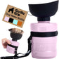 Gorilla Grip Portable Dog Water Bottle with Bowl Dispenser