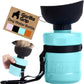 Gorilla Grip Portable Dog Water Bottle with Bowl Dispenser