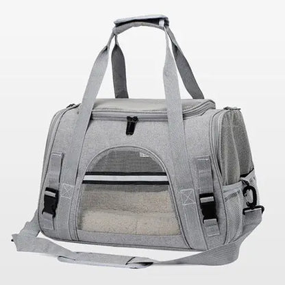 Portable Pet Backpack – Dog Outing & Crossbody Travel Bag