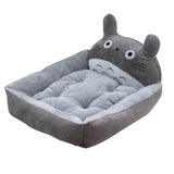 Teddy Cartoon Pet Bed – Washable Large Dog Mat