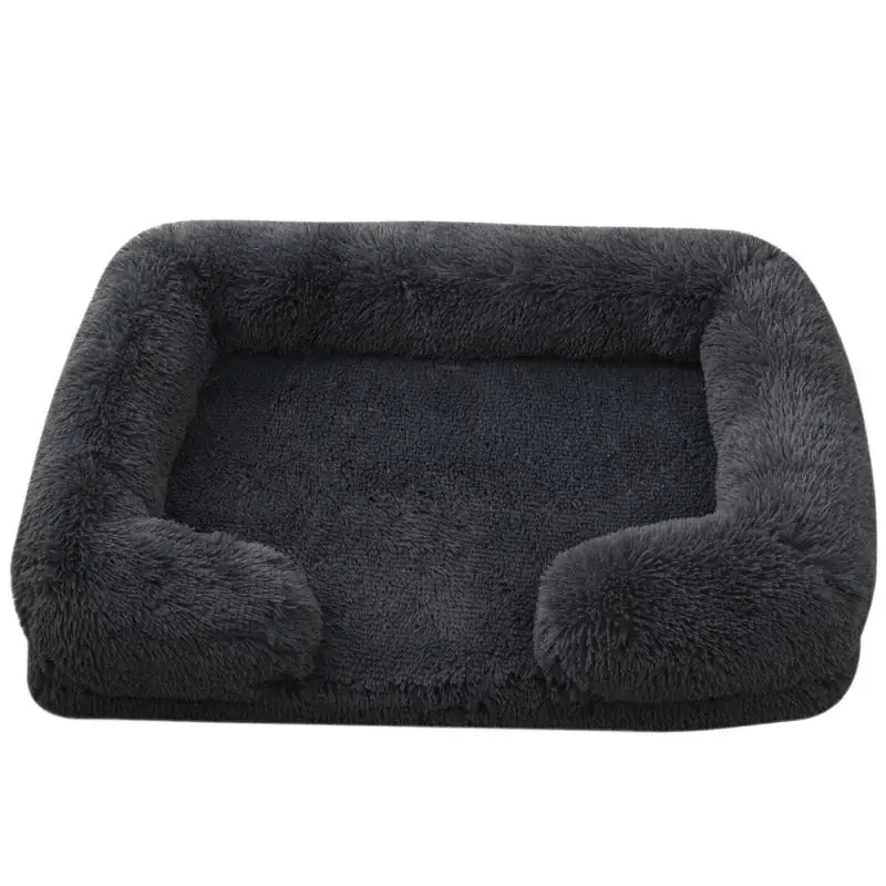 Plush Round Pet House – Winter Bed for Cats & Dogs