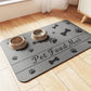 Absorbent Pet Feeding Mat – Waterproof, Non-Slip, Quick Dry for Dogs & Cats