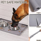 MateeyLife Silicone Cat & Dog Food Mat – Waterproof, Anti-Slip, Raised Edge Pet Feeding Mat