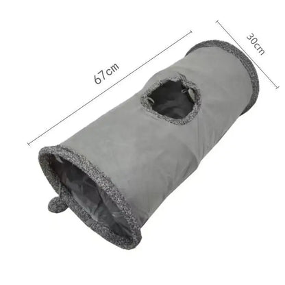 Whisker Wonderland - Foldable Plush Cat Tunnel