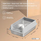 Stainless Steel Cat Litter Box – Splash-Proof, Large & XL Sizes