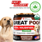 Great Poop Probiotics for Dogs   Dog Stool Softener   Fiber for Dogs