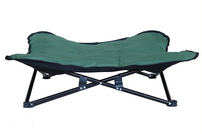 Portable Folding Pet Camp Bed – Outdoor Travel Mattress