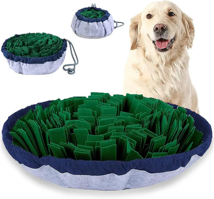 Adjustable Dog Snuffle Mat - Interactive Slow Feed Puzzle